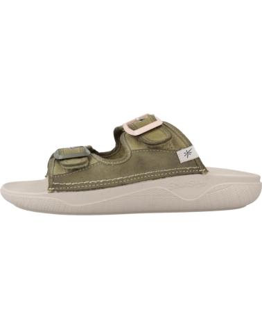 SUNNI SABBI SANDALIAS MUJER MODELO SYRA 057 COLOR VERDE MILITAR