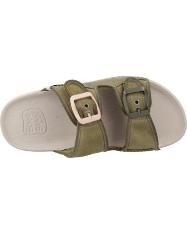 SUNNI SABBI SANDALIAS MUJER MODELO SYRA 057 COLOR VERDE MILITAR