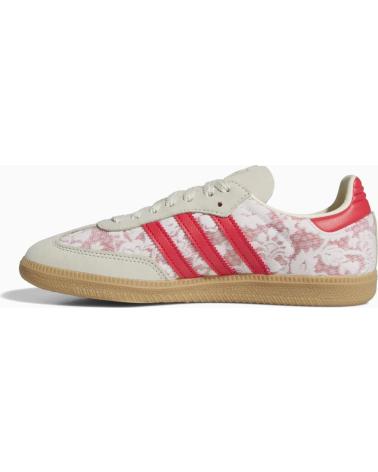 ADIDAS SAMBA OG X LIBERTY LONDON WOMENS BETTER SCARLET - 39 1-3 WHITE
