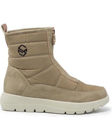 MYSOFT BOTIN CREMALLERA CENTRAL NYLON TAUPE