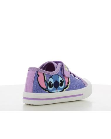 SAMBORI TÊNIS DE LONA ROXO COM PERSONAGEM STITCH PARA MENINAS LILA