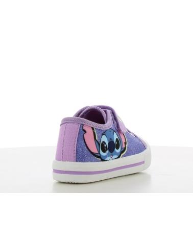 SAMBORI TÊNIS DE LONA ROXO COM PERSONAGEM STITCH PARA MENINAS LILA