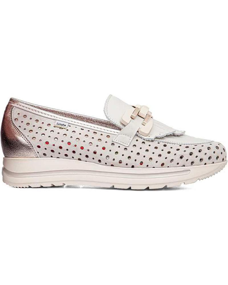 Mocassins CALLAGHAN  pour Femme MOCASIN NEGO 40732 MARFIL DE  BLANCO