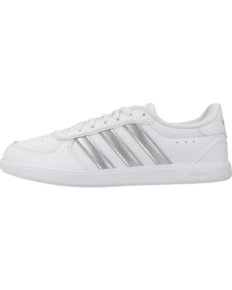 ADIDAS ZAPATILLAS MUJER MODELO BREAKNET SLEEK COLOR BLANCO WHITE