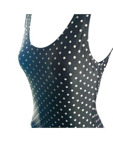 TOTSOL BAADOR MUJER ESTAMPADO LUNARES NEGRO