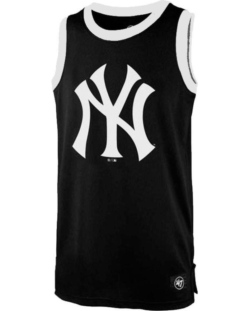 47 BRAND BRAND 47 CAMISETA TIRANTES TANK NY YANKEES NEGRO