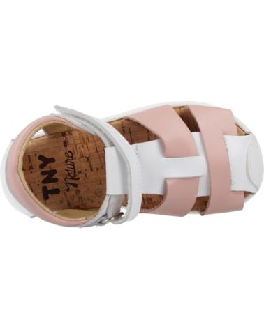 TINNY SHOES SANDALIAS NINO MODELO TRITON203 COLOR BLANCO 12BLANCO