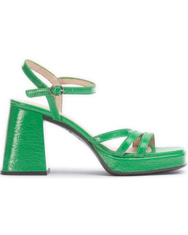 WONDERS SANDALIAS CON TACON LOVE M-5303 JADE