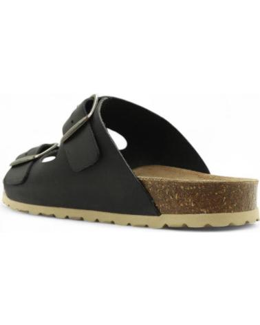 20 VEINTE TREND ZUECO PALA HEBILLAS IDRA NEGRO