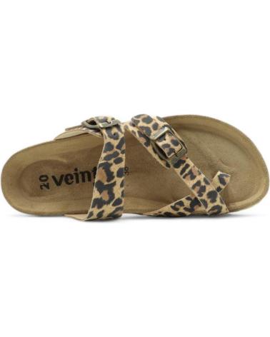 20 VEINTE TREND ESCLAVA HEBILLAS DALMA LEOPARDO