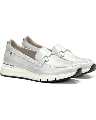 FLUCHOS MOCASINES PARA MUJER DORKING BY D9047 SERENA LAGUNASUGARARGENTOBLANCO