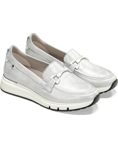FLUCHOS MOCASINES PARA MUJER DORKING BY D9047 SERENA LAGUNASUGARARGENTOBLANCO