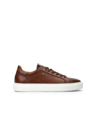 MARTINELLI HASTINGS CUOIO - SNEAKERS CASUAL IN PELLE MARRONE MARRóN