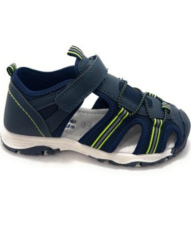 BUBBLE BOBBLE SANDALIAS SPORTS PEGUE NINOS AZUL