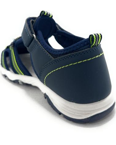 BUBBLE BOBBLE SANDALIAS SPORTS PEGUE NINOS AZUL