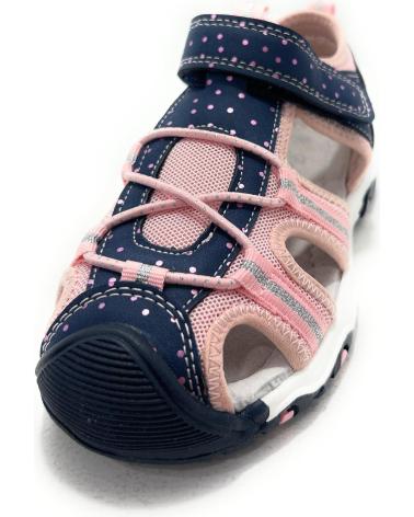 BUBBLE BOBBLE SANDALIAS SPORTS PEGUE NINOS ROSA