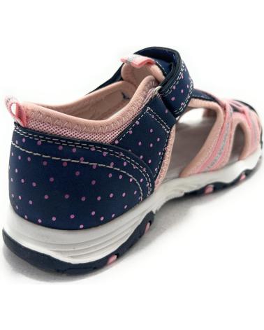 BUBBLE BOBBLE SANDALIAS SPORTS PEGUE NINOS ROSA
