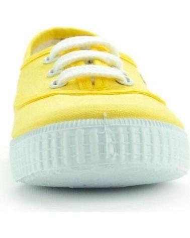 Sandalias de Niño VICTORIA ZAPATILLA CORDON LONA AMARILLA AMARILLO
