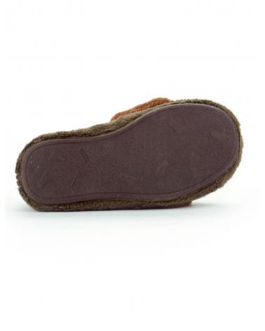 Hausschuhe De Niño HUSH PUPPIES ZAPATILLA CERRADA PERRO MARRON  MARRON