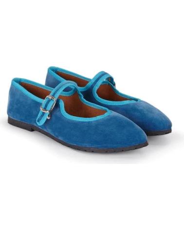 MENINA STEP WOMENS BERGAMO MARY JANE SANDALS MEDITERRANEAN BLUE