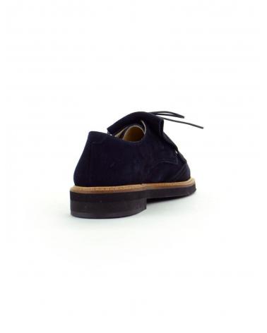 Chaussures De Niño CONFETTIS ZAPATO CORDON FLECOS ANTE AZUL  AZUL