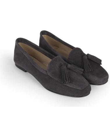 MENINA STEP WOMENS CARDIFF SUEDE SANDALS COAL