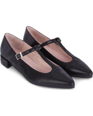 MENINA STEP WOMENS POINTED TOE STRAPPY SANDALS BLACK