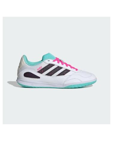 ADIDAS MODELO SUPER SALA III J PARA JU BLANCO