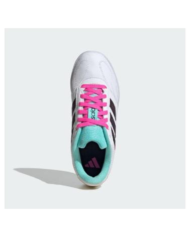 ADIDAS MODELO SUPER SALA III J PARA JU BLANCO