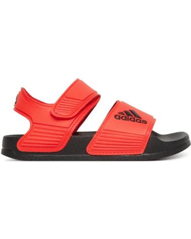 ADIDAS CHANCLAS NINO IH3633 ROJO