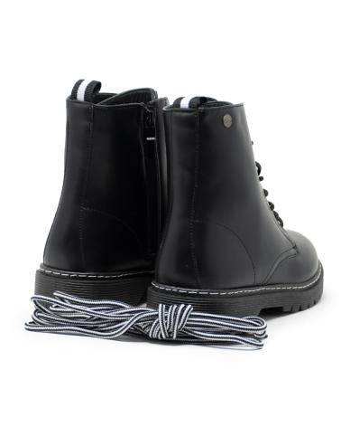 BUONAROTTI MILITÄRSTIEFEL MATT MIT FEINER SOHLE SCHWARZ NEGRO