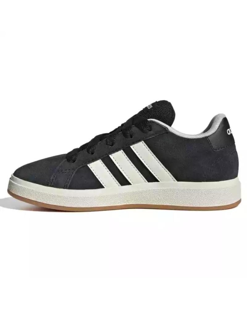 ADIDAS GRAND COURT 00S K CBLACK-OWHITE-GUM10 I25 JH6178 CBLACK-OWHITE-GUM10