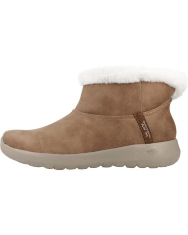 SKECHERS BOTINES MUJER MODELO ON-THE-GO JOY - COZY COLOR MARRON CSNT