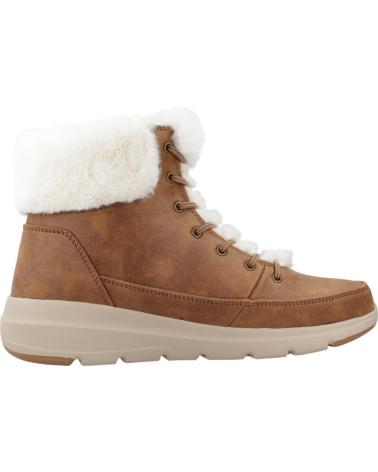 SKECHERS GLACIAL ULTRA-WONDERLAND BROWN CSNT CSNT