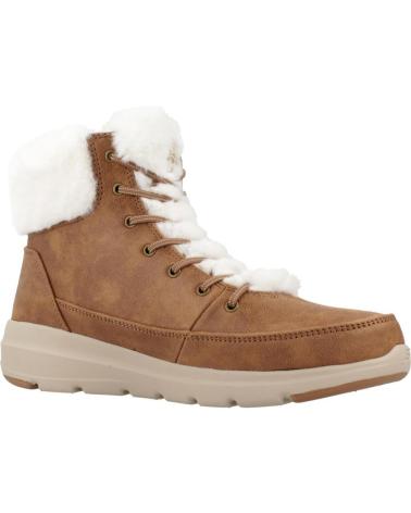 SKECHERS GLACIAL ULTRA-WONDERLAND BROWN CSNT CSNT