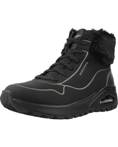 SKECHERS BOTINES UNO RUGGED FALL SH NEGRO BKPW