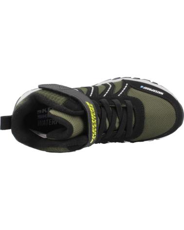 SKECHERS RUGGED RANGER STORM TRAIL BKGR: GREEN/BLACK HIKING BOOTS BKGR