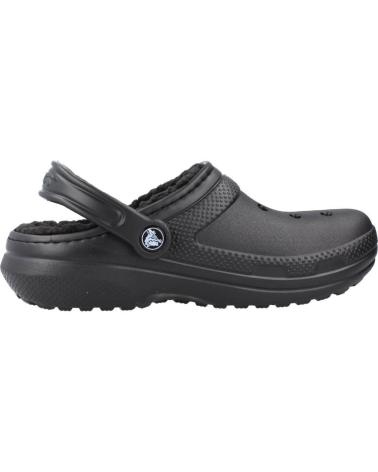 ZUECOS CROCS CLASSIC LINED CLOG NEGRO BLACK