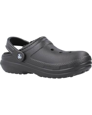 ZUECOS CROCS CLASSIC LINED CLOG NEGRO BLACK