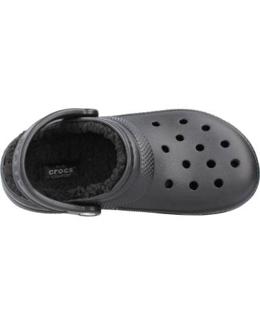 ZUECOS CROCS CLASSIC LINED CLOG NEGRO BLACK