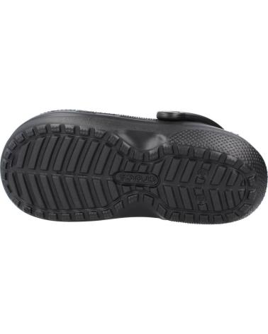 ZUECOS CROCS CLASSIC LINED CLOG NEGRO BLACK