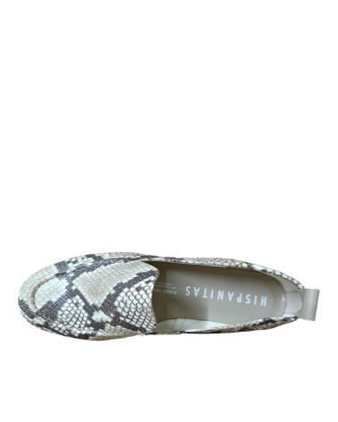 SLIPPER HISPANITAS BOMBAY HV253177 SCHLANGENMUSTER TAUPE VARIOS COLORES