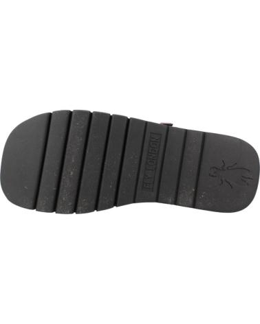 SANDÁLIAS FLY LONDON SUKI ROXO PLATAFORMA MULHER VIOLET