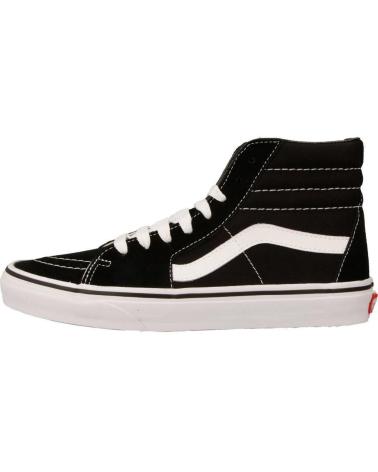 VANS OFF THE WALL ZAPATILLAS VANS UA SK8-HI BLACK-WHITE NEGRO