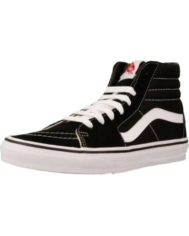 VANS OFF THE WALL ZAPATILLAS VANS UA SK8-HI BLACK-WHITE NEGRO