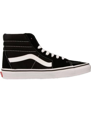 VANS OFF THE WALL ZAPATILLAS VANS UA SK8-HI BLACK-WHITE NEGRO