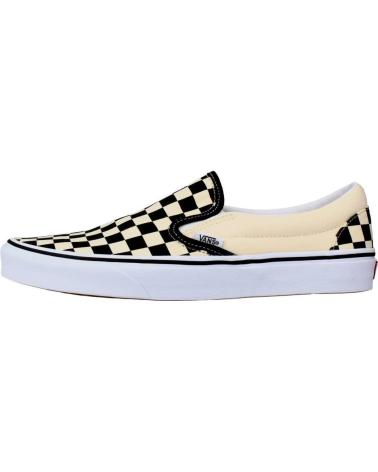 VANS CLASSIC SLIP-ON CHECKERBOARD WEISS UND SCHWARZ WHITE