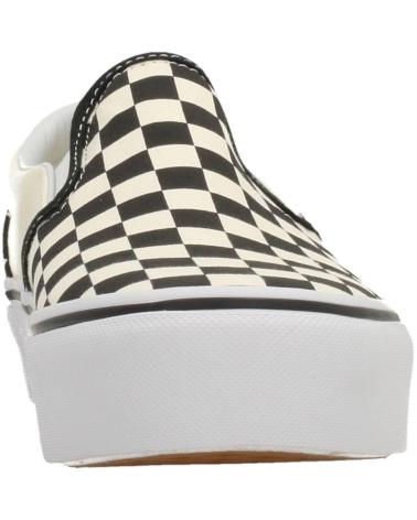VANS CLASSIC SLIP-ON PLATFORM CHECKERBOARD BLANCO Y NEGRO BLKWHTCHCK
