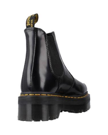 BOTTINES DR. MARTENS 2976 QUAD PLATFORM SMOOTH LEATHER NOIR BLACK
