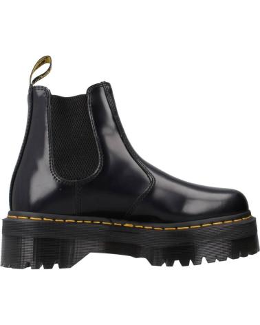 BOTTINES DR. MARTENS 2976 QUAD PLATFORM SMOOTH LEATHER NOIR BLACK